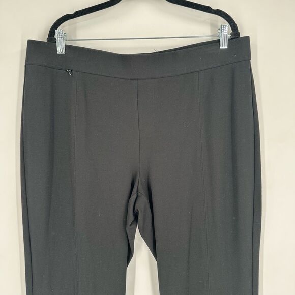 Orvis‎ Women's XL Black Pull-On Stretch Pants Career Office Casual Athleisure - Picture 16 of 16